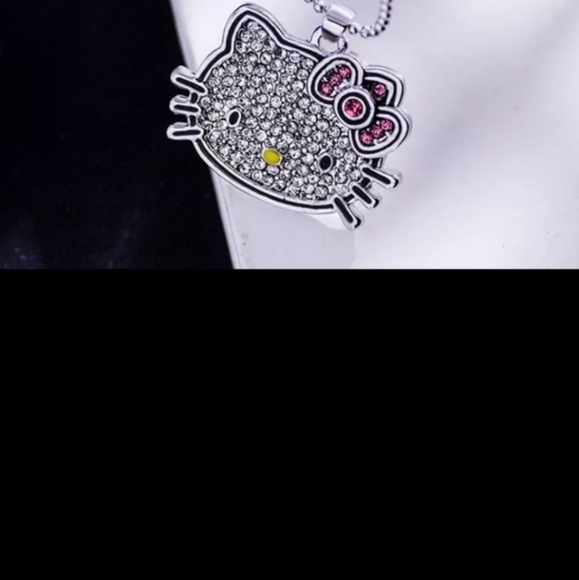 Hello Kitty Rhinestone Necklace - Picture 13 of 13